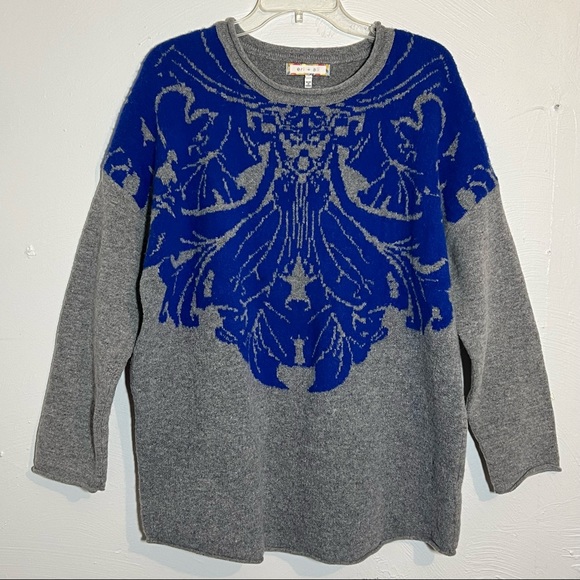 ANTHROPOLOGIE | Eri + Ali Jacquard Pullover  Sweater - Picture 3 of 7